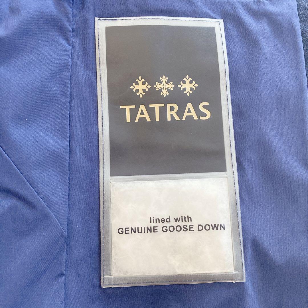 美品　TATRAS タトラス　ポリテアマ　ダウンジャケット　ネイビー　02