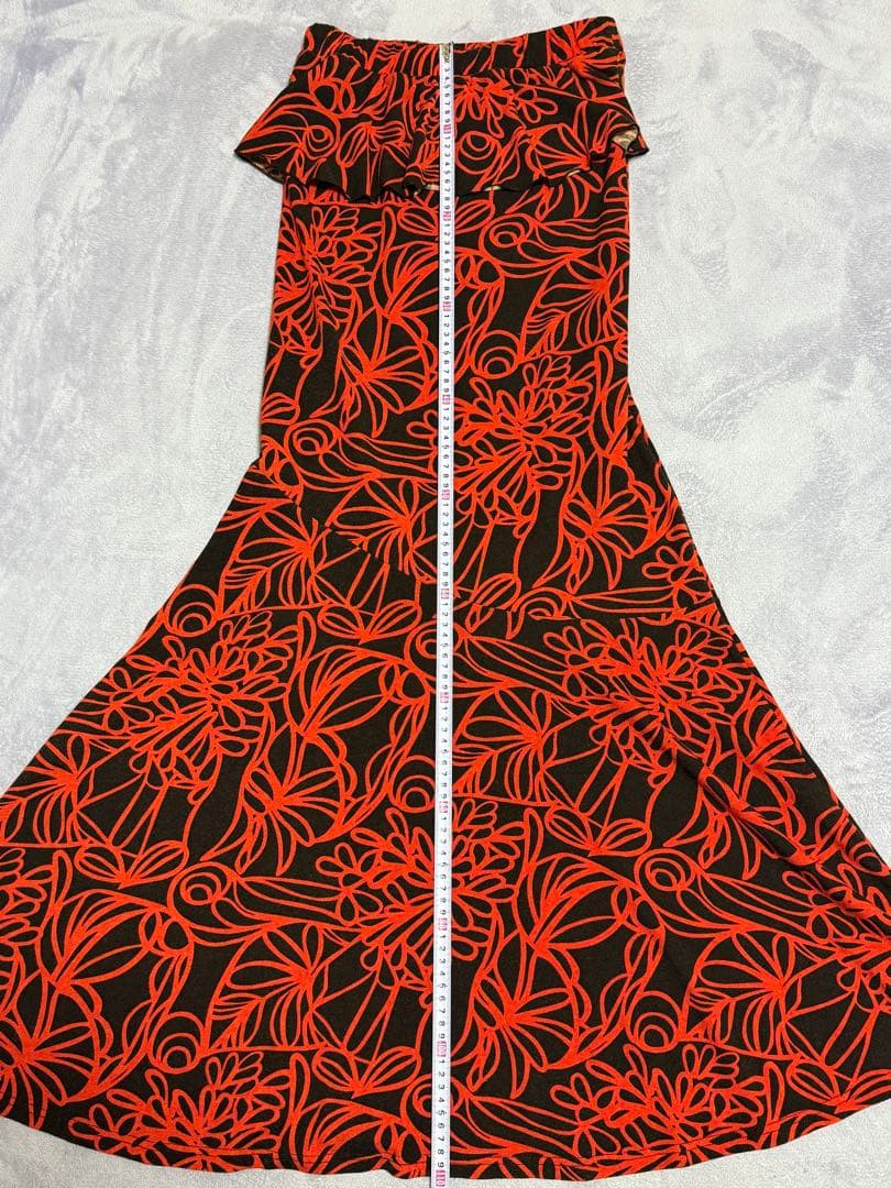 Lahaina vivi アロハ　ハワイ　冬　ドレス　黒　赤　衣装　Lサイズ