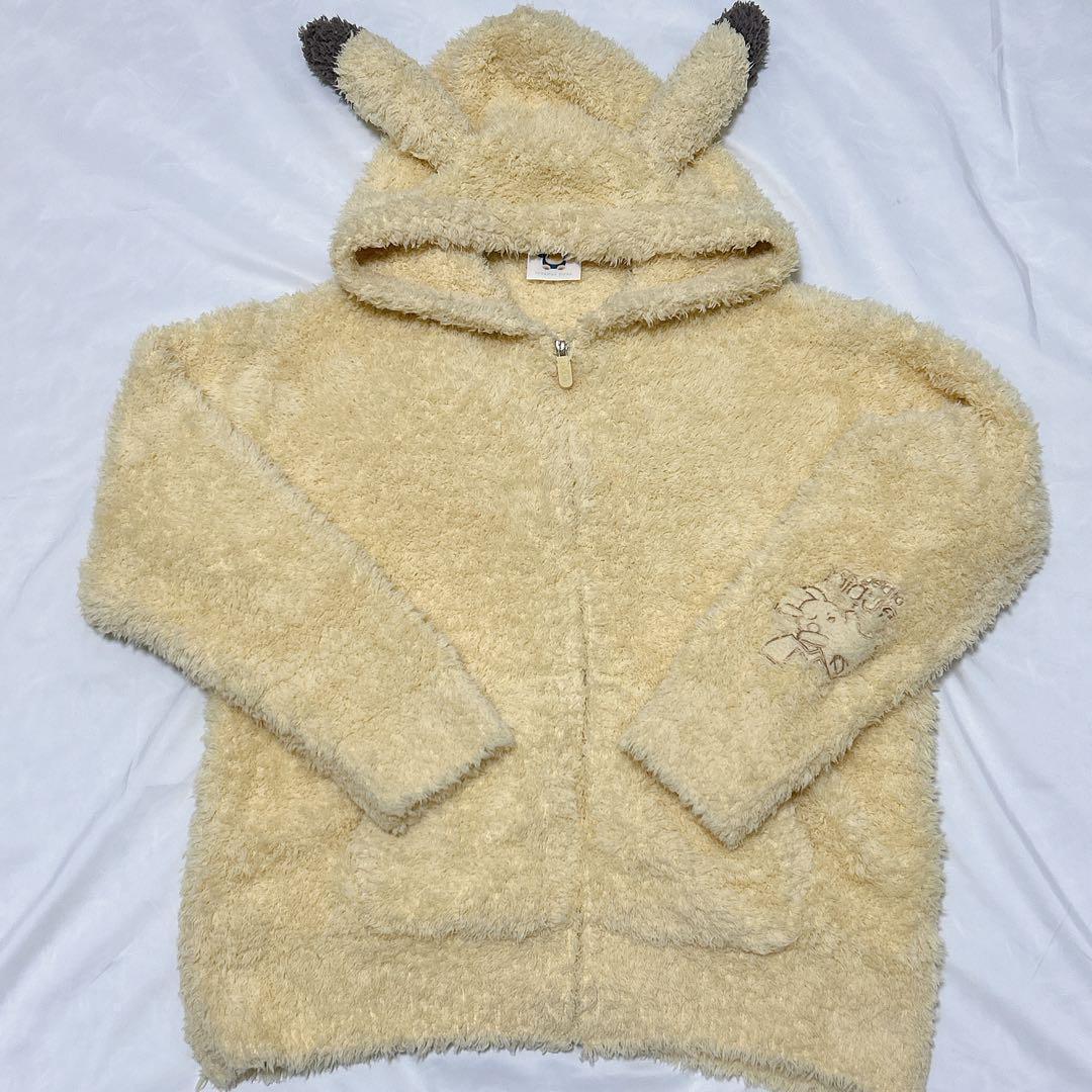 【新品タグ付】ジェラピケ ポケモンスリープ ピカチュウ パーカー&ショートパンツ