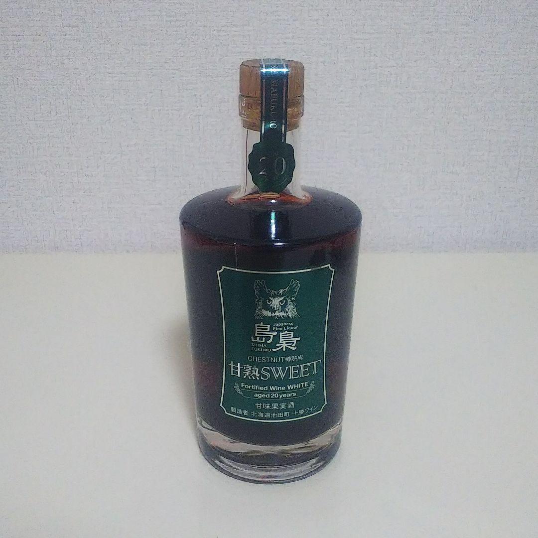 島梟 甘熟SWEET WHITE20年 18度 500ml 酒精強化ワイン