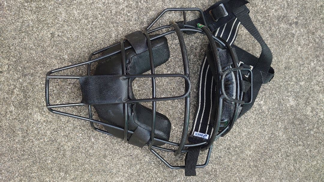アシックス　ゴールドステージ　軟式用キャッチャー防具　ブラック