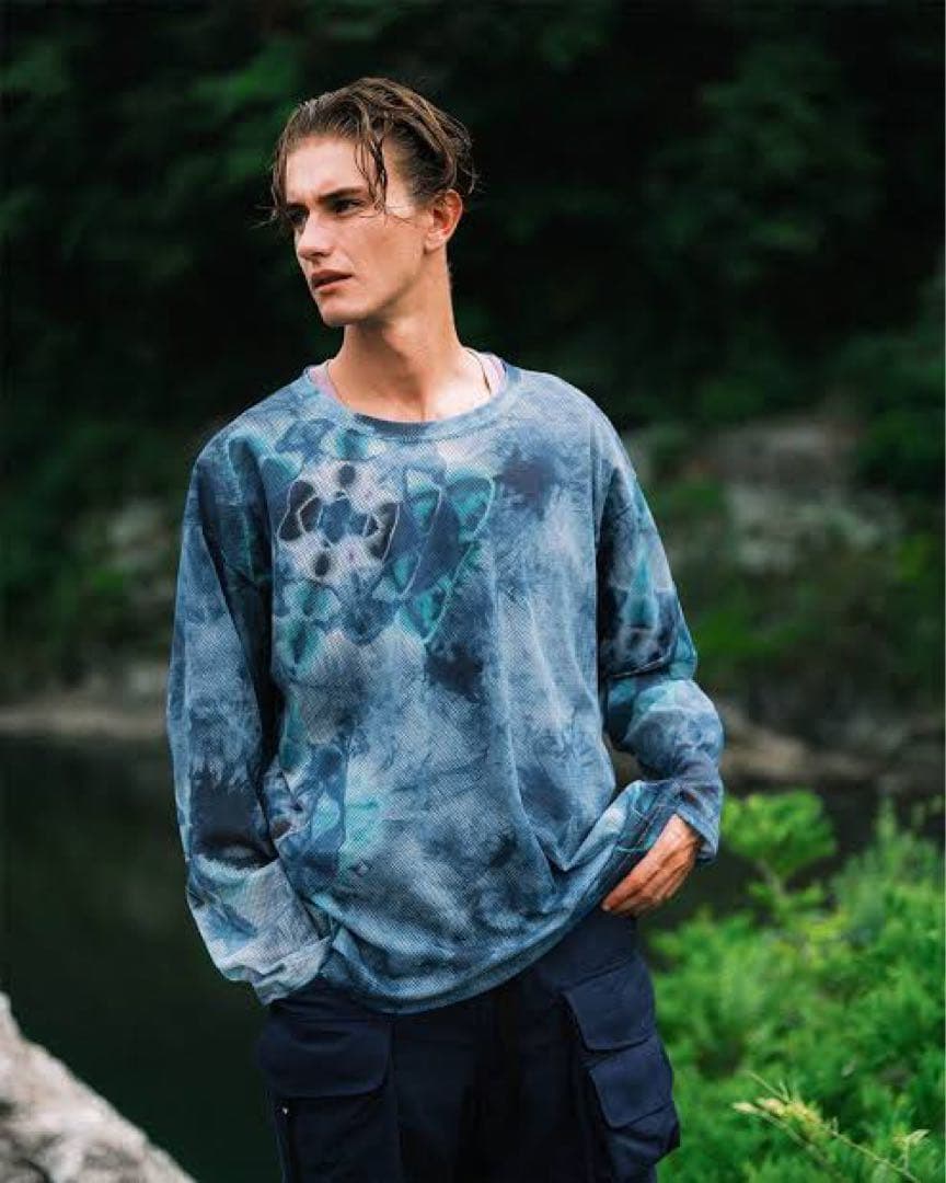 直営店限定 SOUTH2 WEST8 S.S. クルーネック シャツ タイダイ