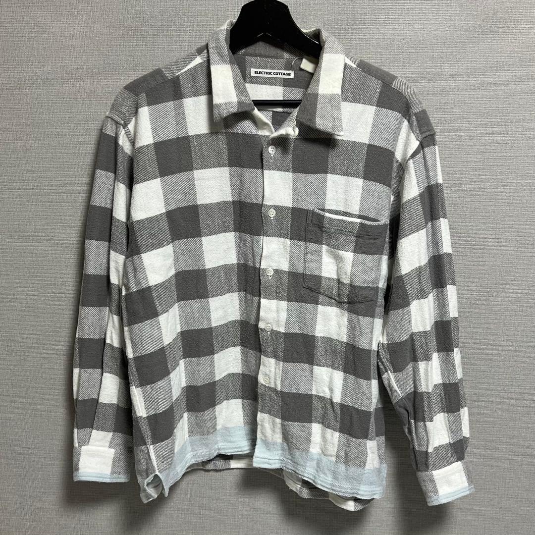 ELECTRIC COTTAGE ネルシャツ ブロックチェック グッドイナフ
