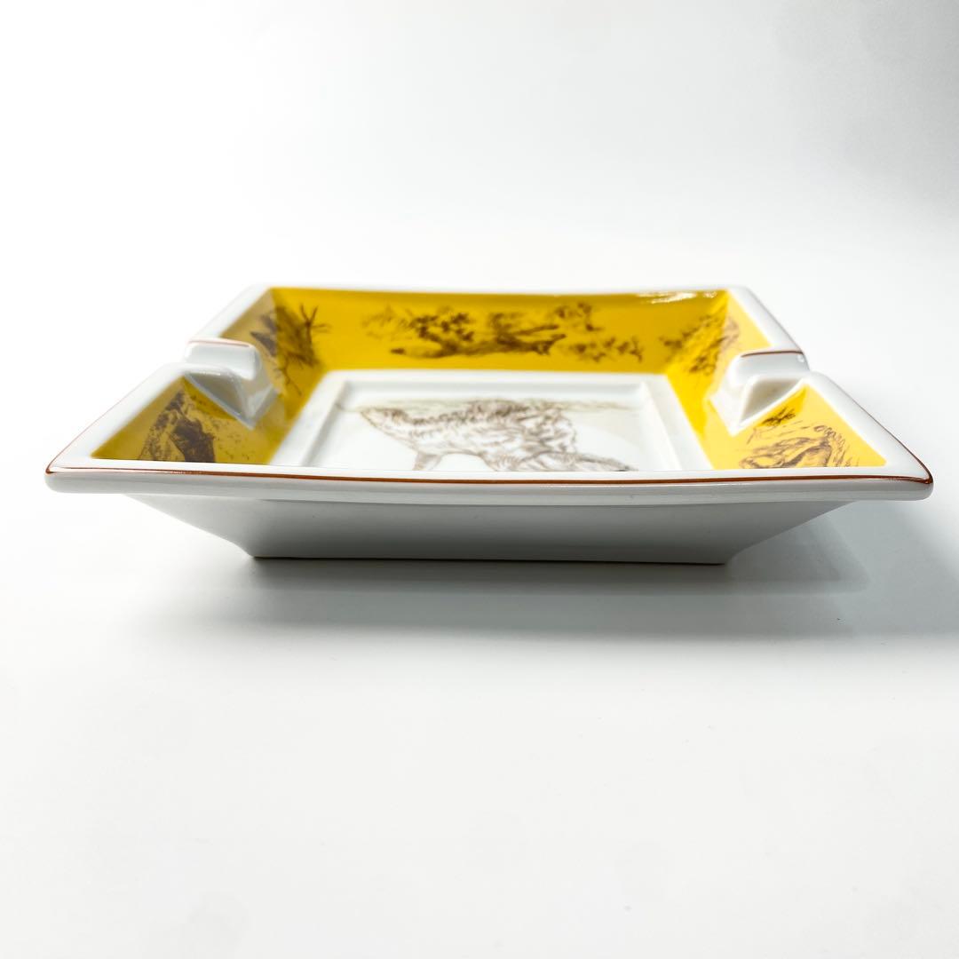 エルメス HERMES アッシュトレイ 灰皿 犬 スコティッシュテリア