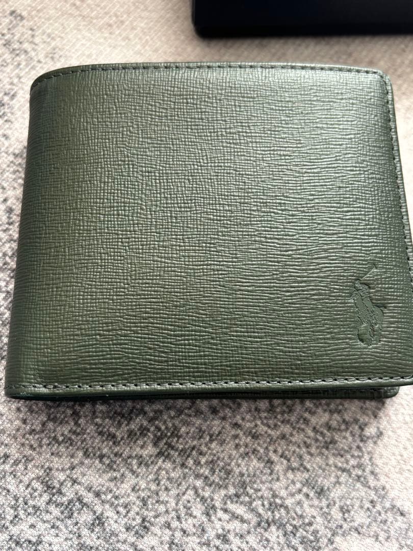 Polo Ralph Lauren グリーン 二つ折り財布