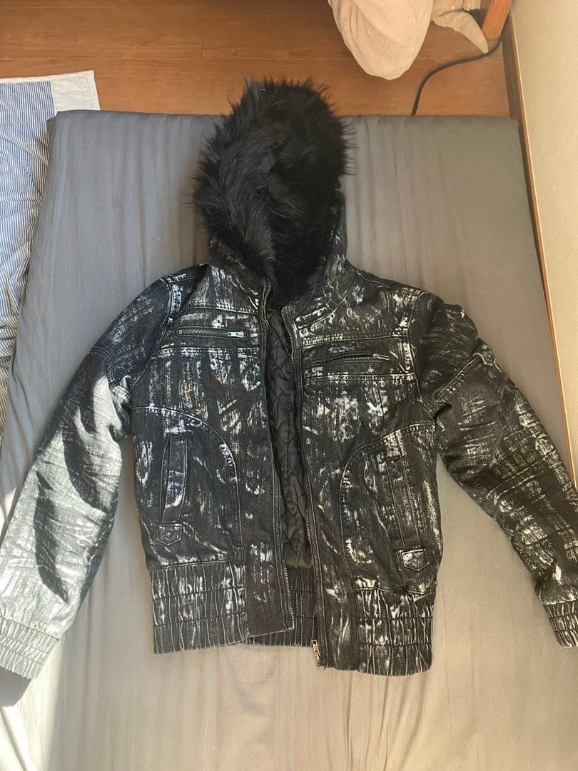 ネ*ス様 jaded london ガンメタル　ファージャケット 値下げ不可