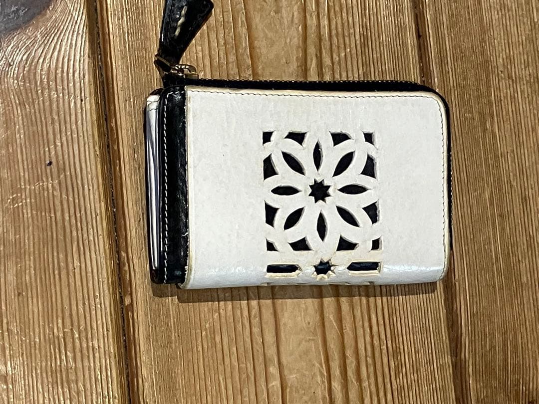 gentenキュービック カットワークトートバッグ、ミニ財布、手入れ用品セット