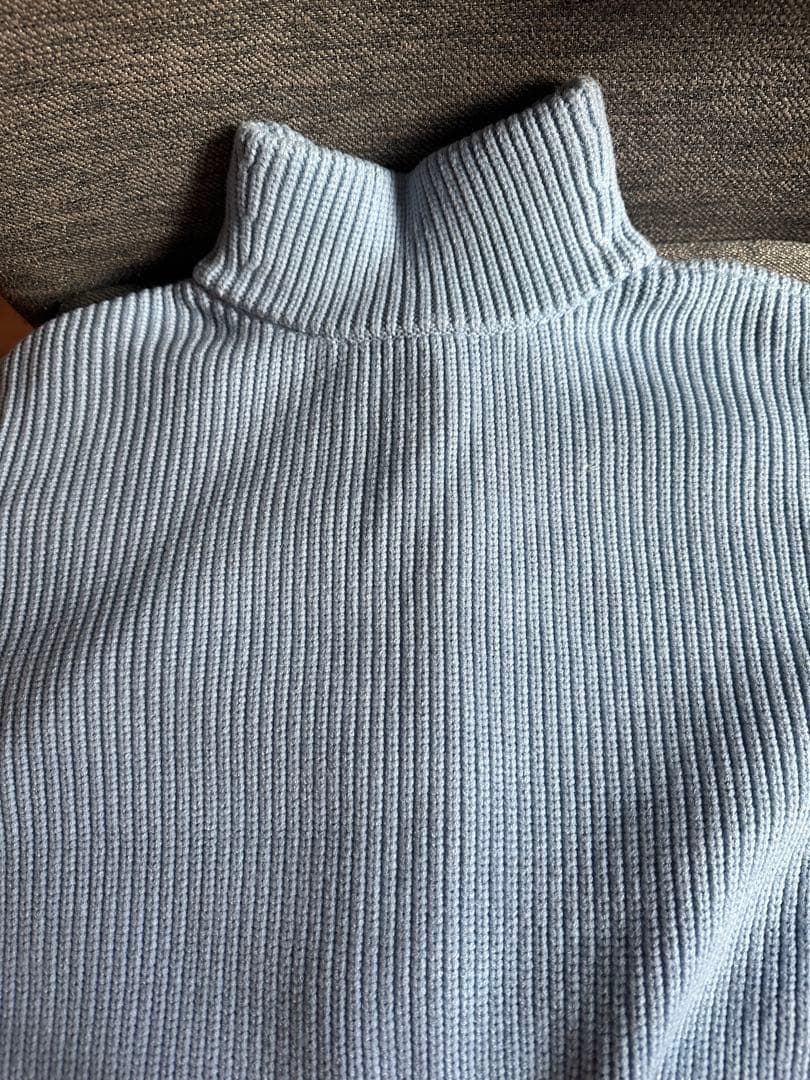 【最終価格】THE TOÉ Ealing knit ブルー