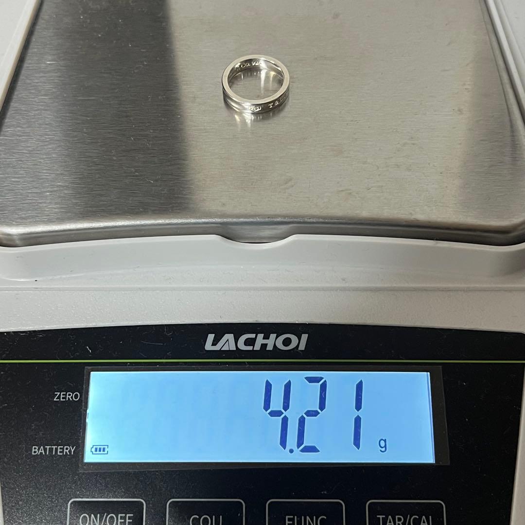 ティファニー TIFFANY 1837 ナロー リング 11号 SV925