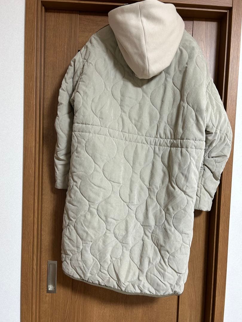 【Lallia Mu】4wayレイヤードキルトコート