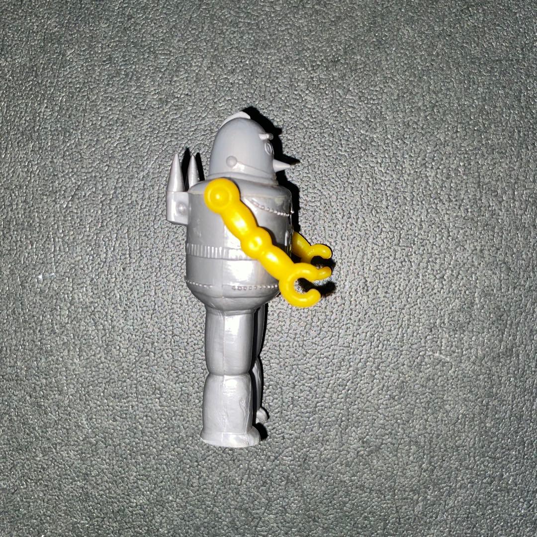 【昭和レトロ】おまけ 鉄人28号風　昭和 プラスチック 当時物
