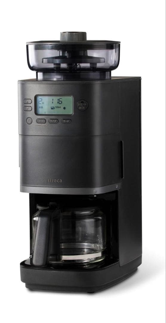 siroca⭐︎カフェばこプロ⭐︎コーン式全自動コーヒーメーカー