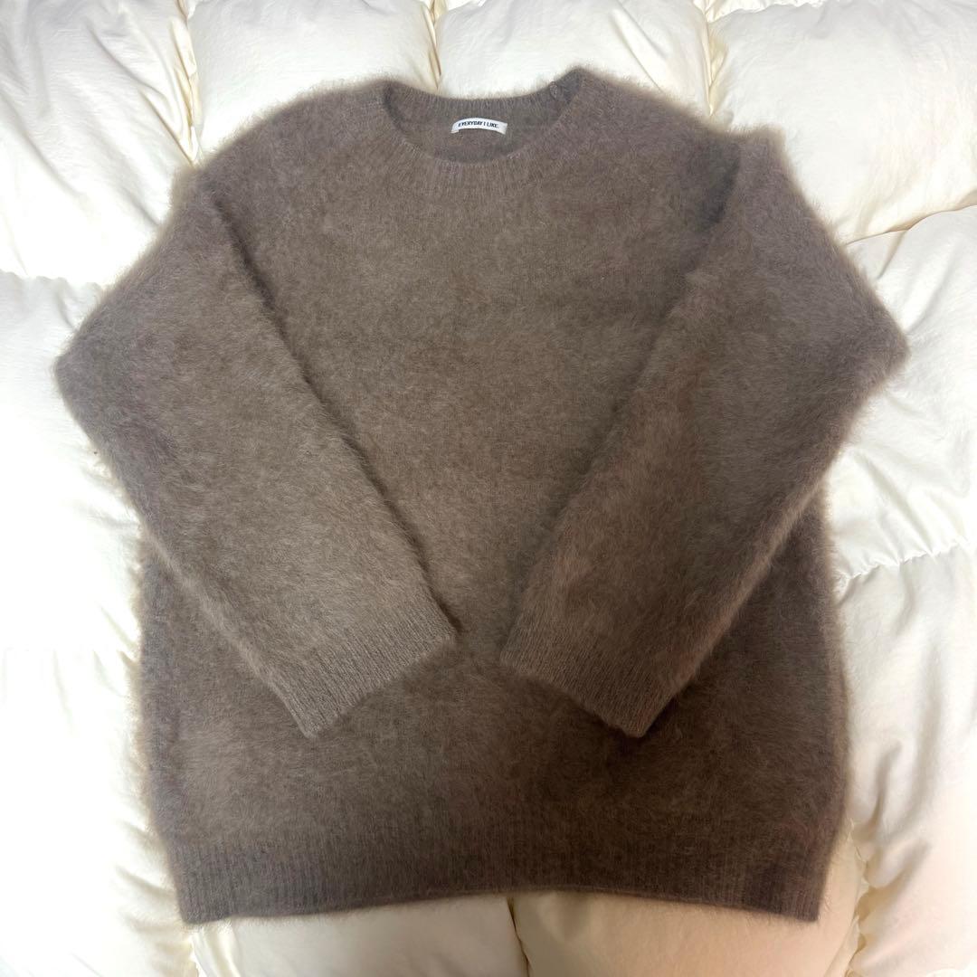 Deuxieme Classe DUET ニット キャメル