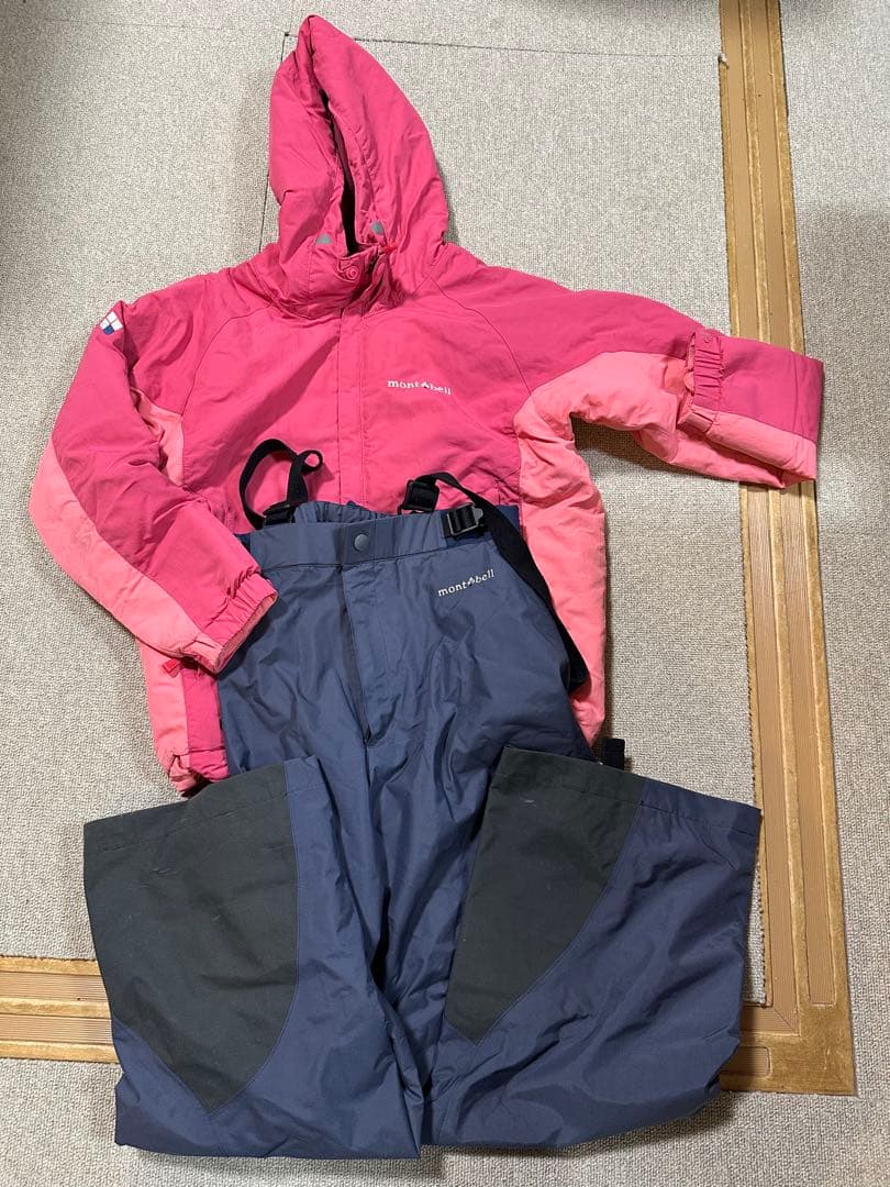 mont-bell スキーウェア　140 女の子