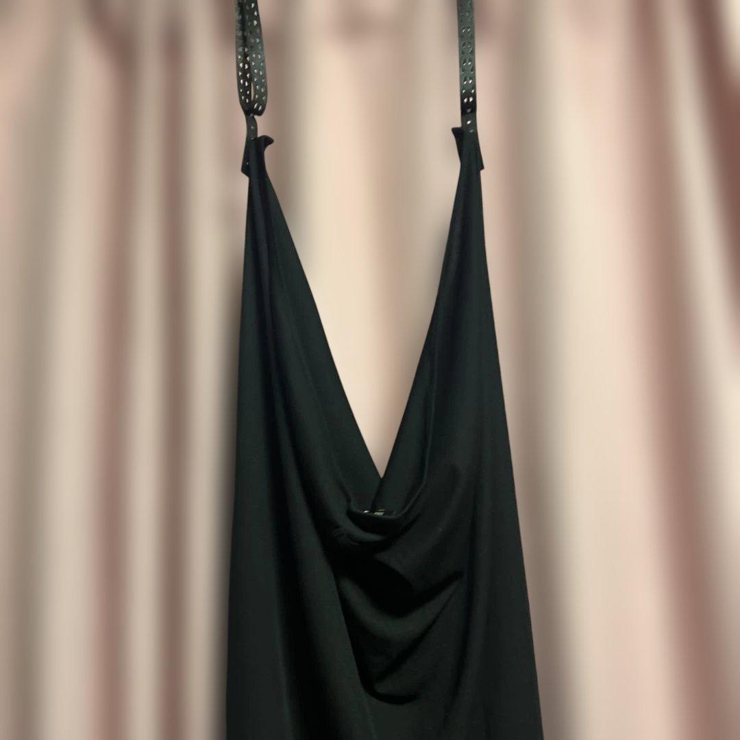 Jean Paul Gaultier FEMME ストラップ付き　シャツスカーフ