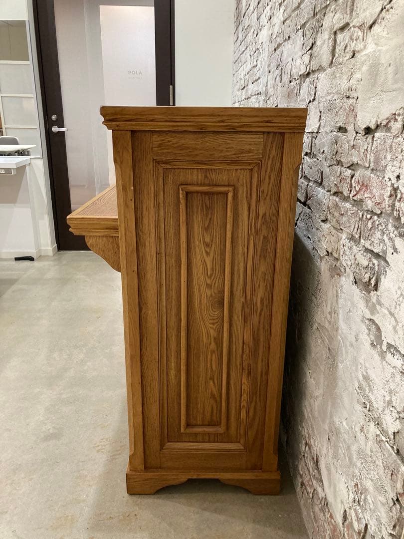 木製アンティークレジカウンター VICTOIRE-900（ヴィクトール）BR