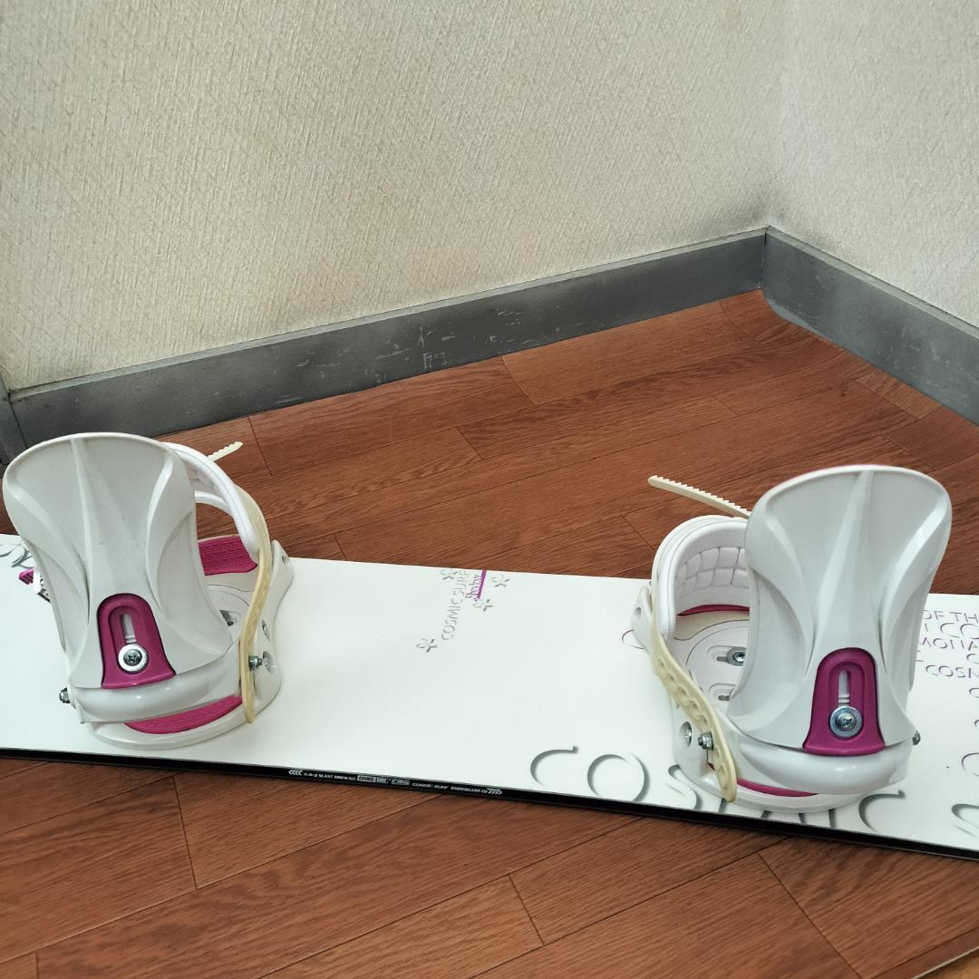 COSMIC SURF Shadow レディーススノーボード 136cm