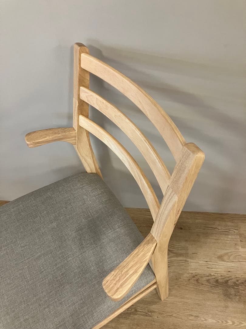 ハーフアームチェア　ダイニングこたつ対応　展示品