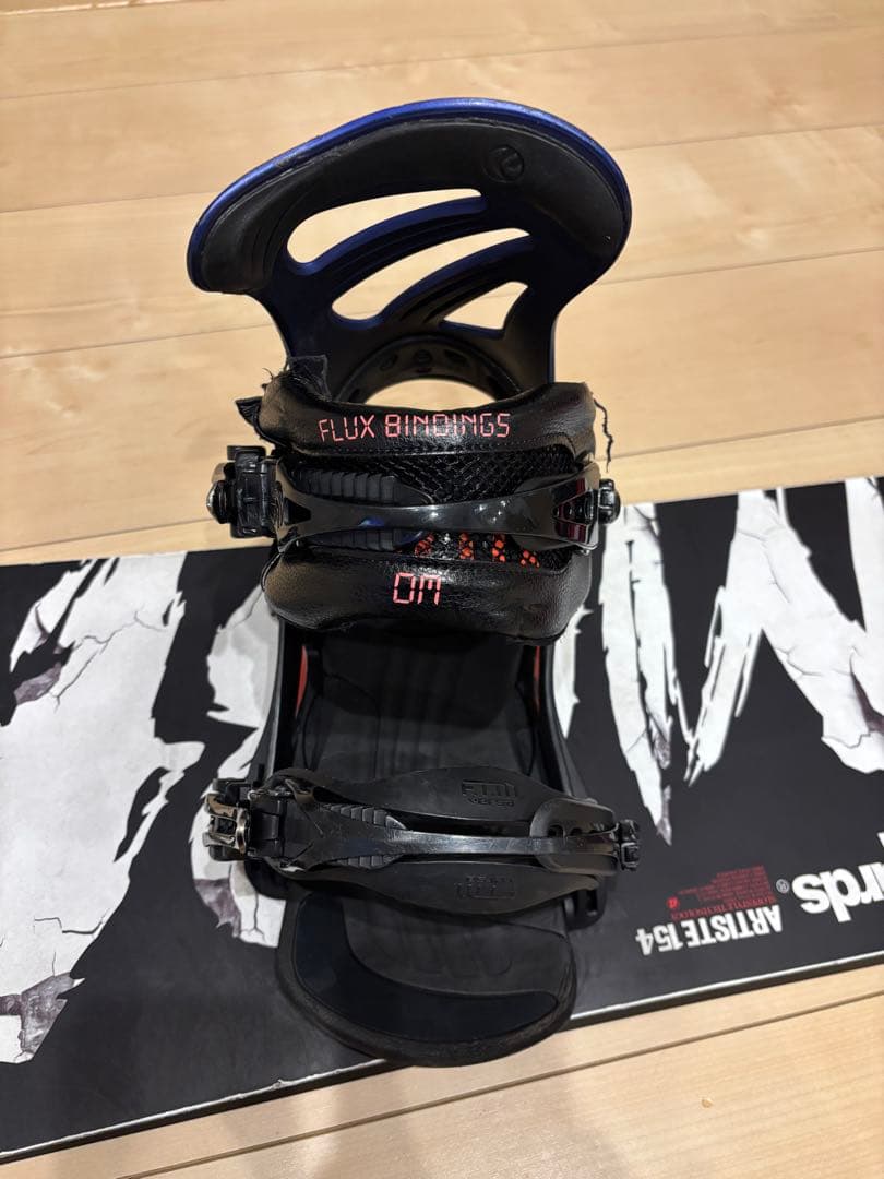 【送料込み】NOVEMBER ARTISTE 154cm バイン＋ボードケース付