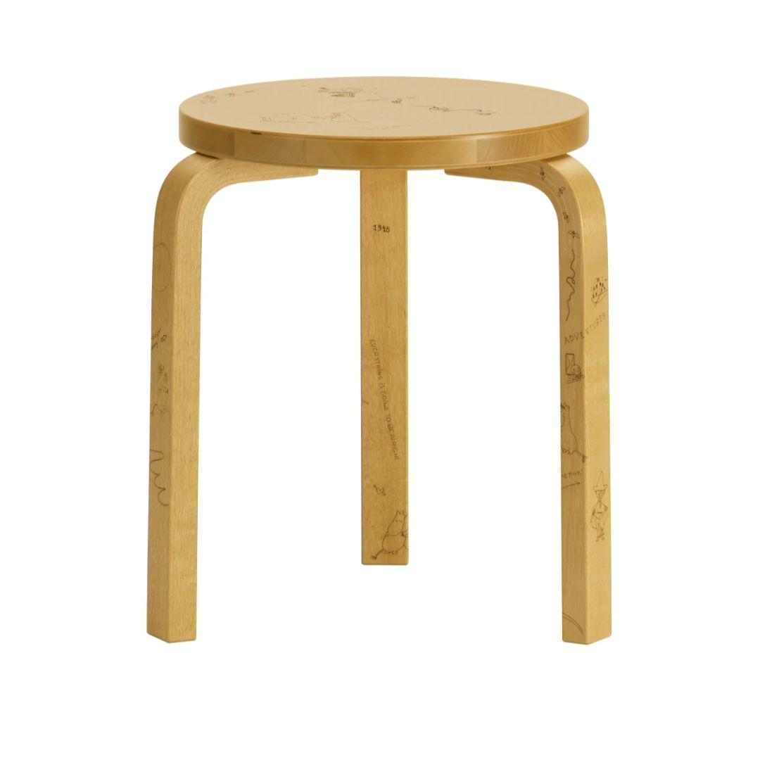 オマケ付 Artek + Moomin Stool 60 Celebration