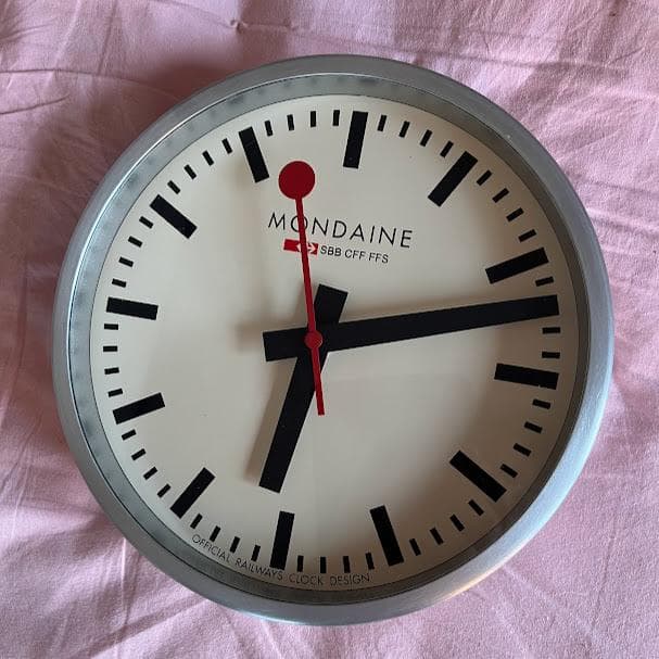 モンディーン MONDAINE 掛け時計 ウォールクロック 25cm