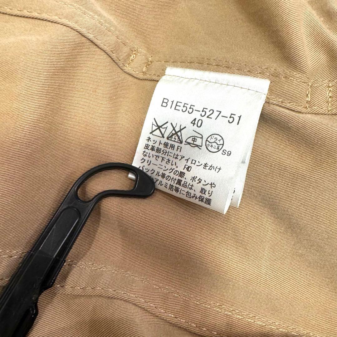 美品‼️BURBERRY ベージュ ノバチェック ショート丈トレンチコート L