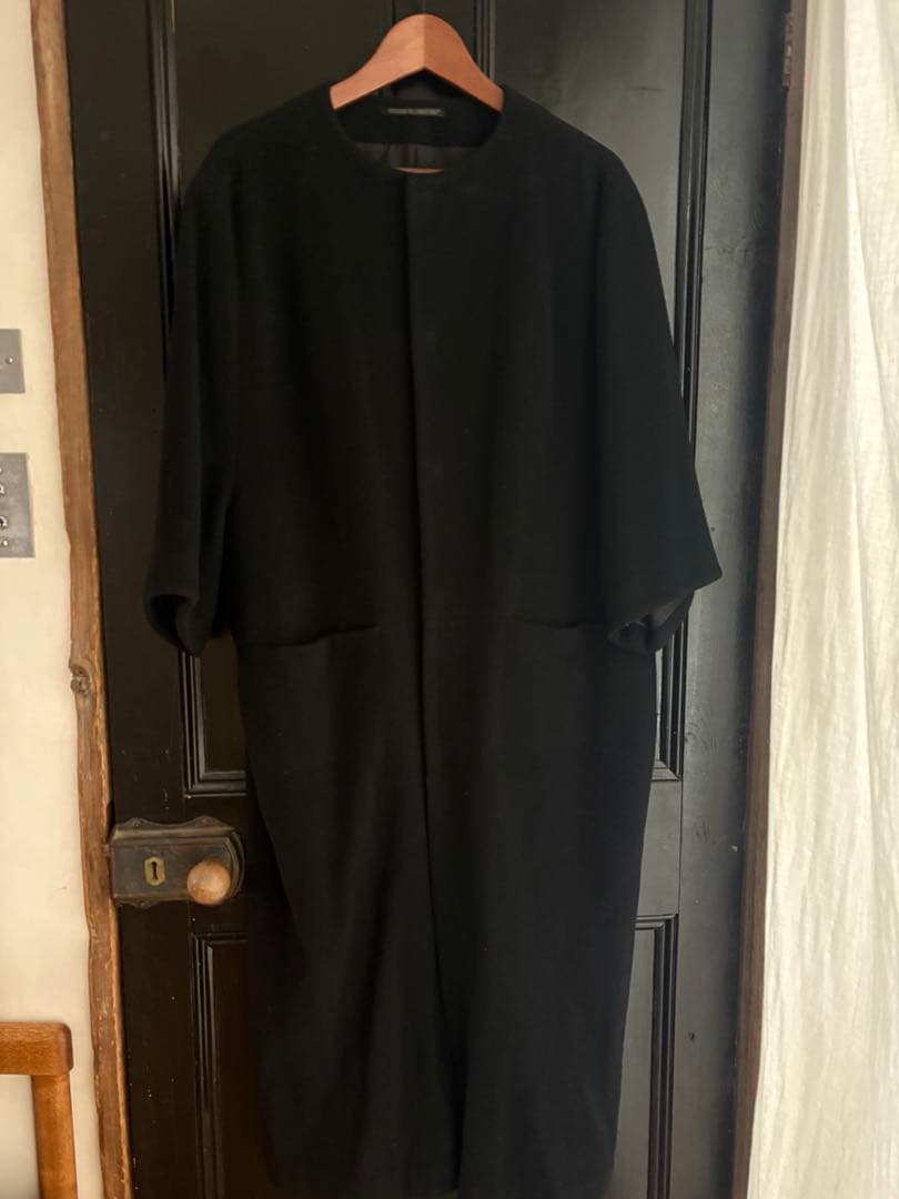 N*o様 最終値下 美品 Y's ワイズ ウール コート デザイン コート ヨウ