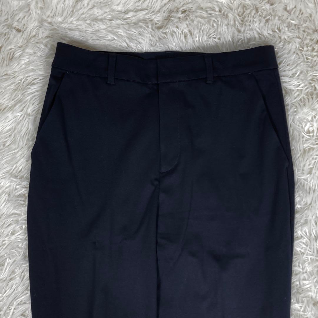 極美品　アンタイトル　セットアップスーツ　ウォッシャブル　ストレッチ　ネイビー