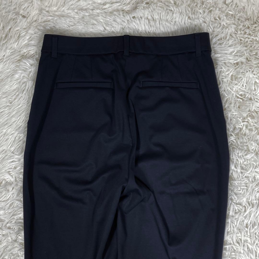 極美品　アンタイトル　セットアップスーツ　ウォッシャブル　ストレッチ　ネイビー