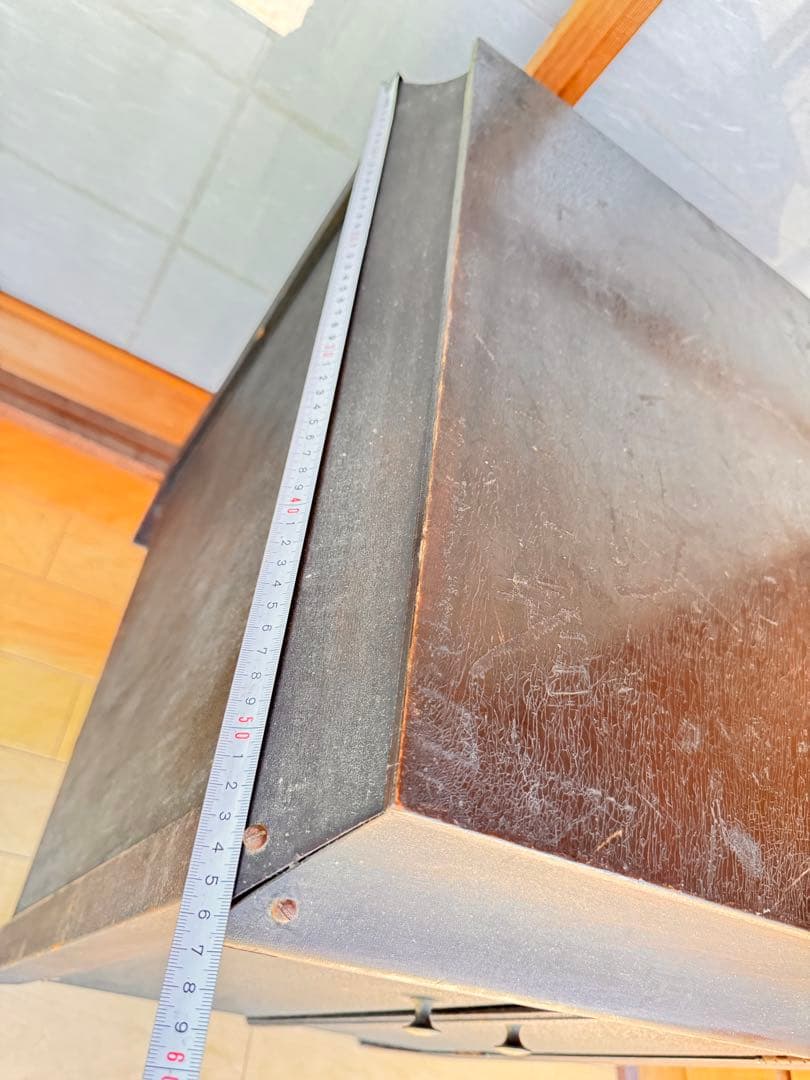 ポ*ポ様 木製 レコード キャビネット 収納付き