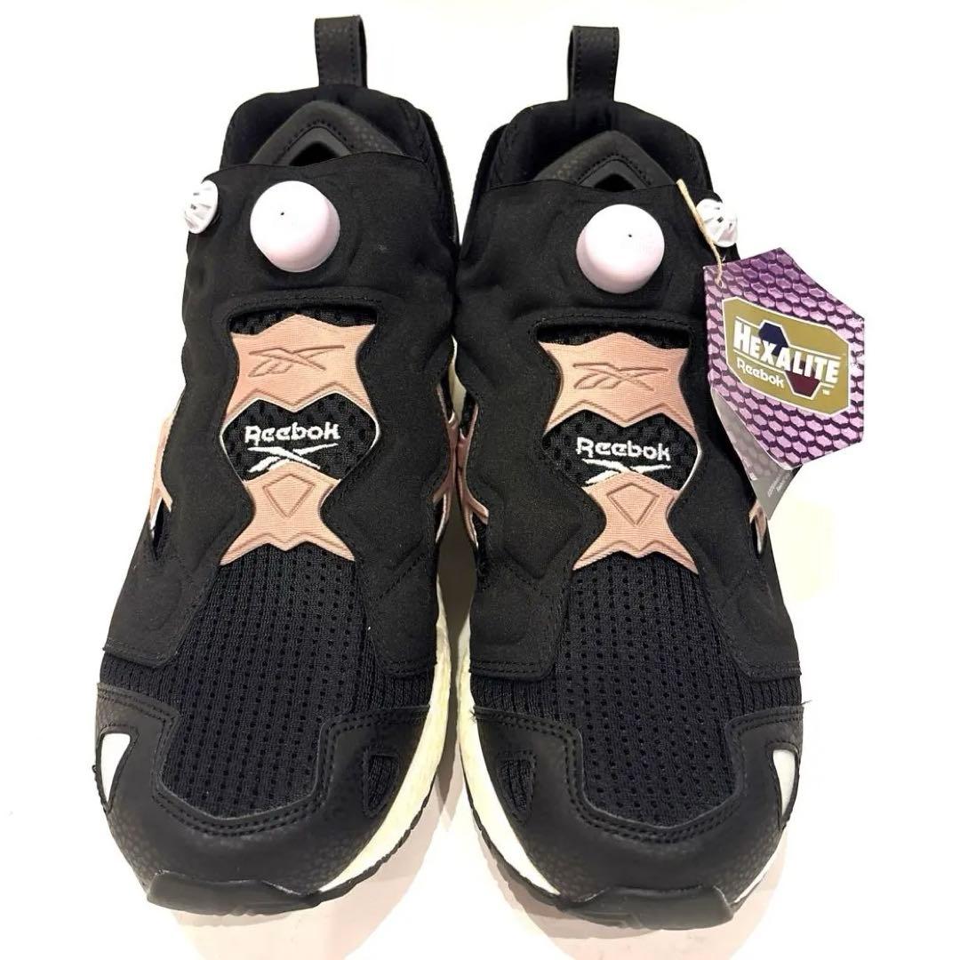 【新品】Reebok インスタポンプフューリー ブラック ベージュOG 29cm