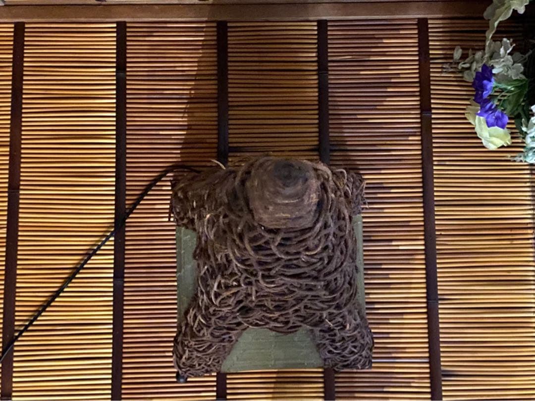 フロアライト インテリア 三角 ツル インテリア 和