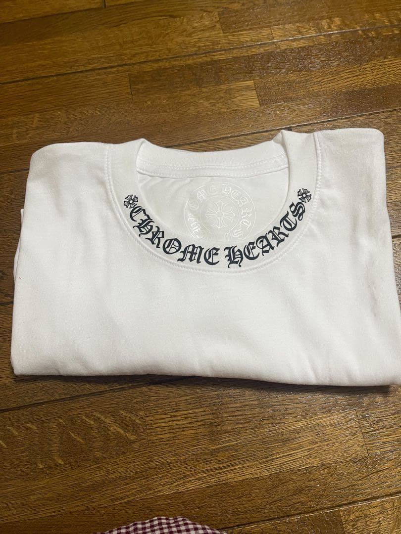 【正規品・新品未使用】クロムハーツ ネックロゴT Lサイズ