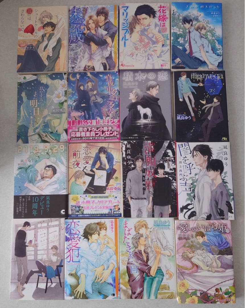 凪良ゆう　ＢＬ　１６冊　セット　まとめ売り