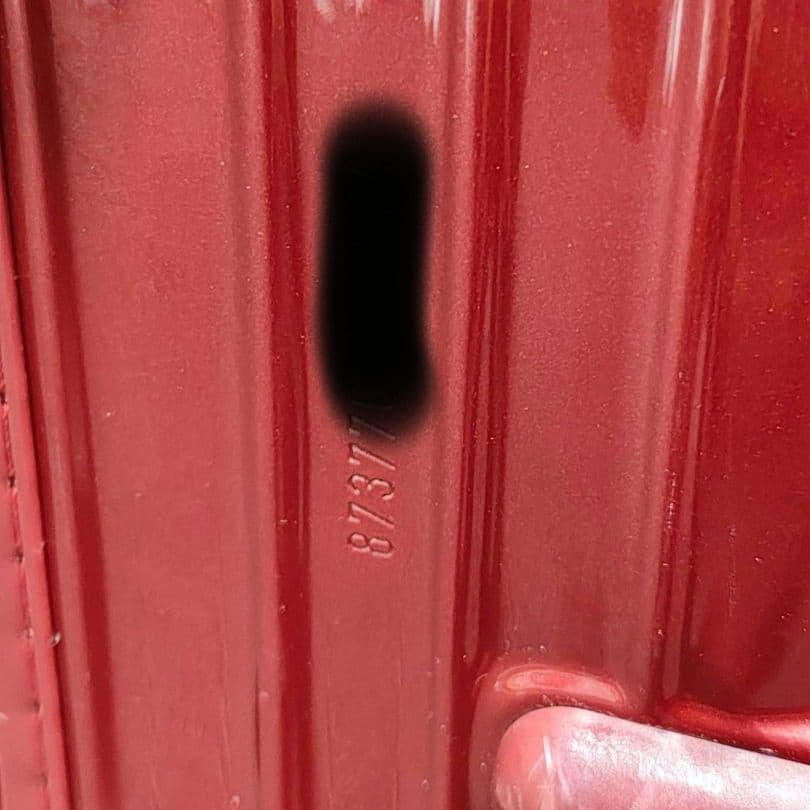 ★廃盤品★ RIMOWA リモワ サルサ デラックス オリエントレッド 104L