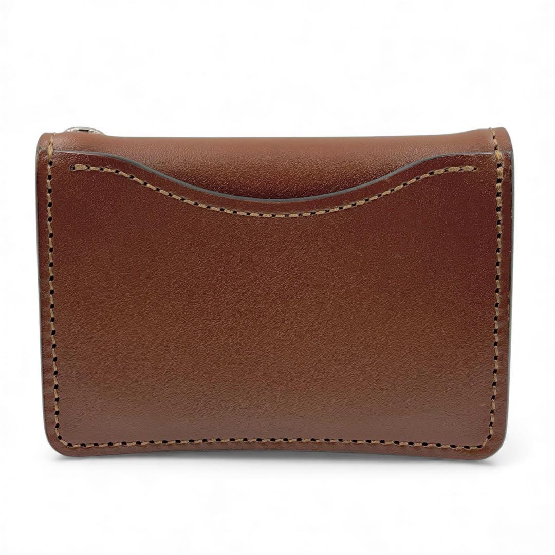 【新品同様】 ワイルドスワンズ ケース タング ブラウン ブライドルレザー