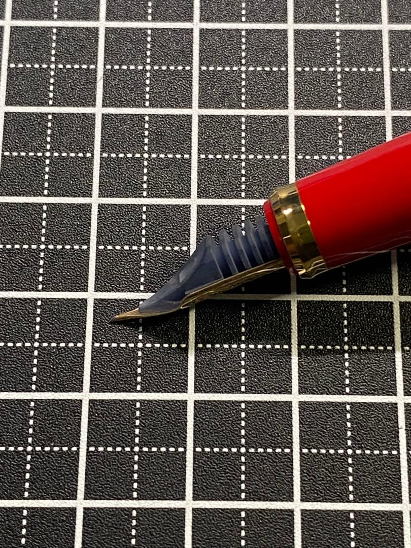 PILOT CUSTOM98 Red 万年筆　字幅F