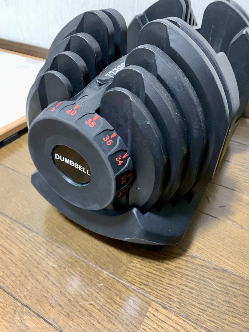 『引き取り限定』TOPFILM 可変式ダンベル 40kg ×2 80kgセット