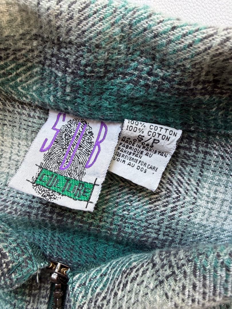 パ*7様 ヴィンテージ　オンブレチェックシャツ　スケーター