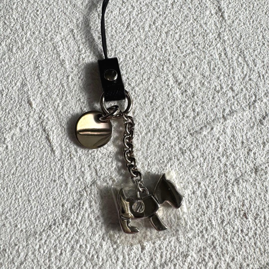 PRADA プラダ トリック ドッグ チャーム キーホルダー ストラップ 犬