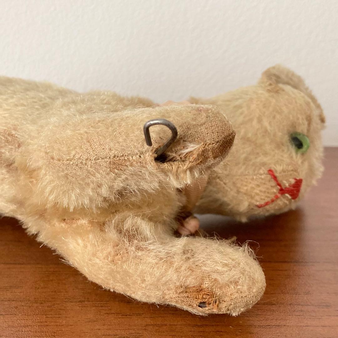 希少　猫　ネコ　ぬいぐるみ　ドイツ　ヴィンテージ　アンティーク