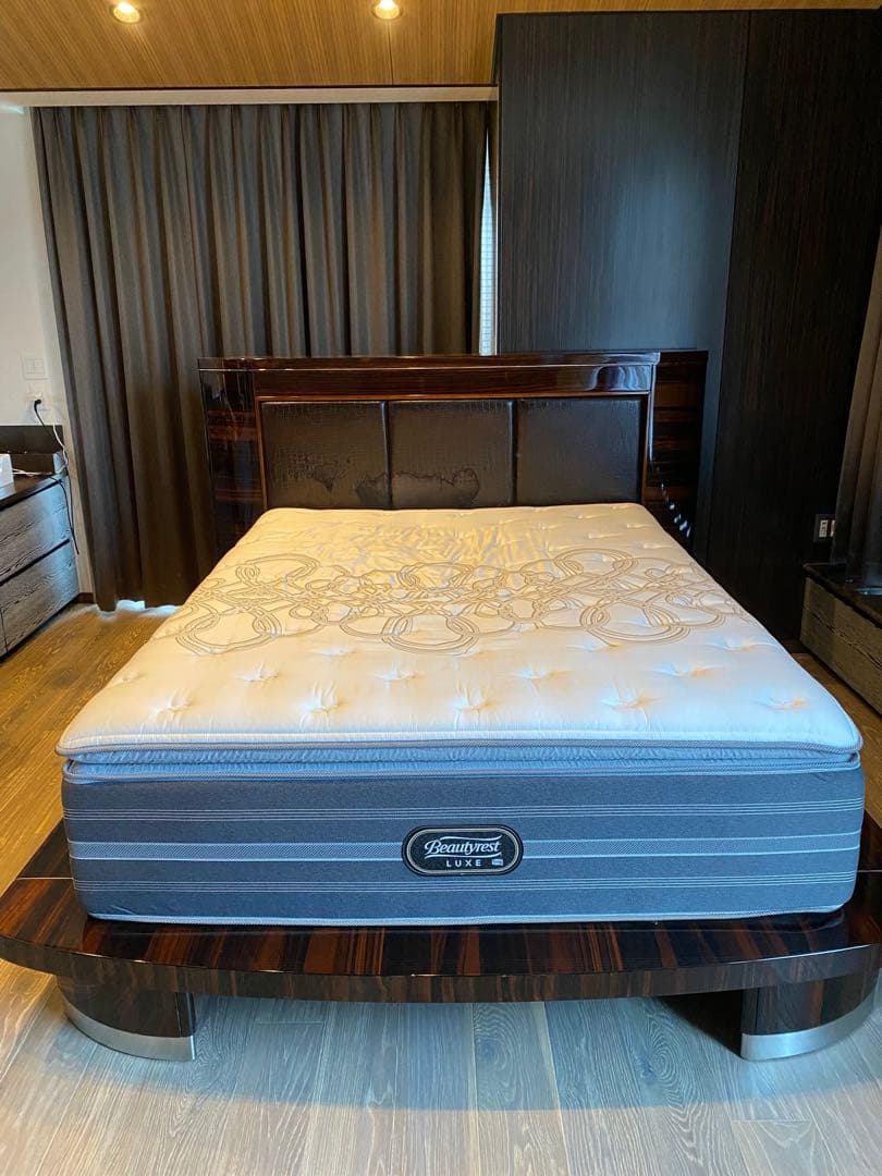 【定価150万】アルテリ社 クイーンベッドフレームセット 訳あり/要補修 直輸入