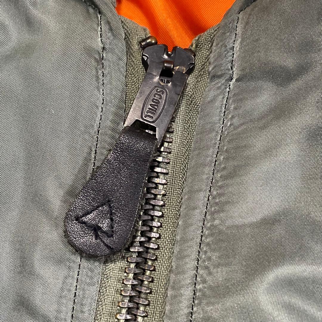 レア　USA製 肉厚 ALPHA 68年 復刻MIL-J-8279D MA-1