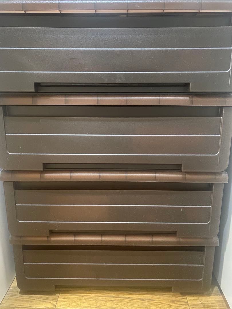 PPボックス　引き出し式　4個セット