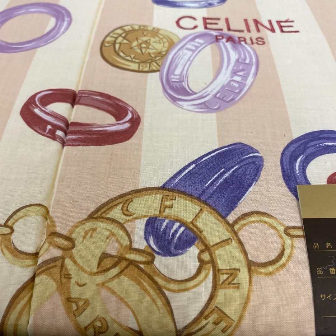 未使用　セリーヌ　CELINE　合繊肌掛けふとん　140×190cm　薄手西川