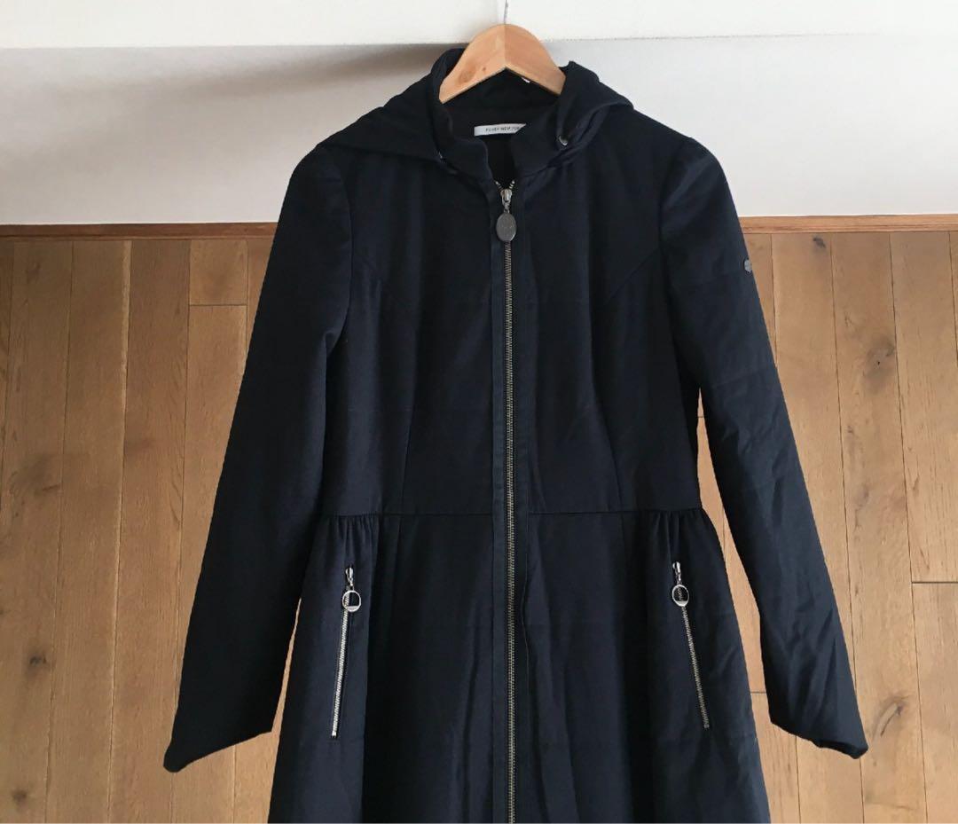 極美品　ＦＯＸＥＹ ＮＥＷ ＹＯＲＫ　タキシードクッションコート 40