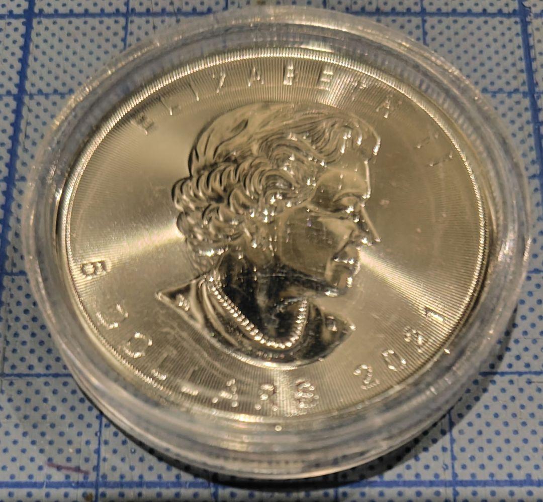 か*ジ様 メープルリーフ銀貨/2021年 1オンス銀貨