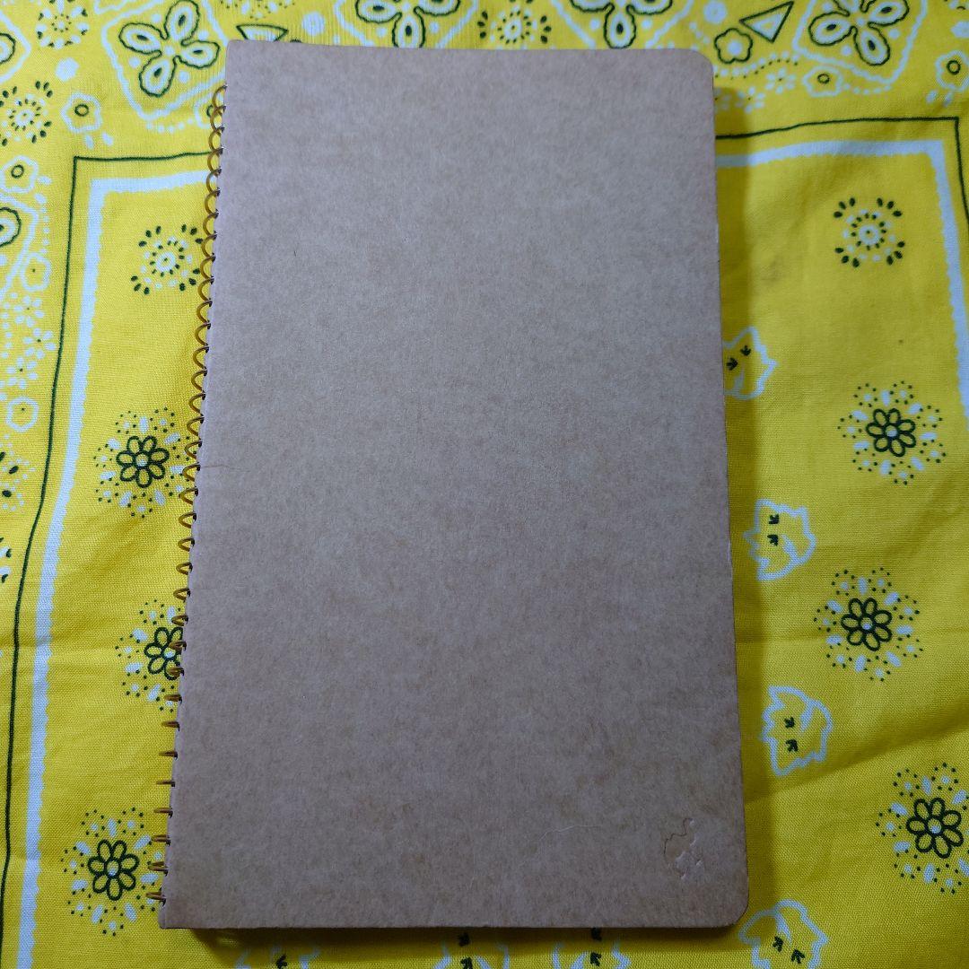 スパイラル　リング　ノート　砂漠　ラクダ　ノート　トラベラーズカンパニー　ミドリ