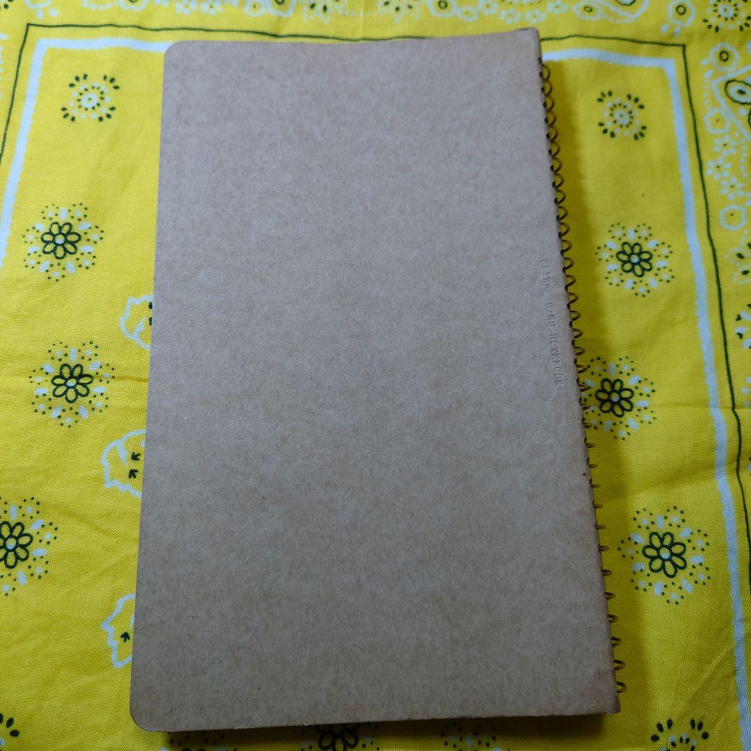 スパイラル　リング　ノート　砂漠　ラクダ　ノート　トラベラーズカンパニー　ミドリ