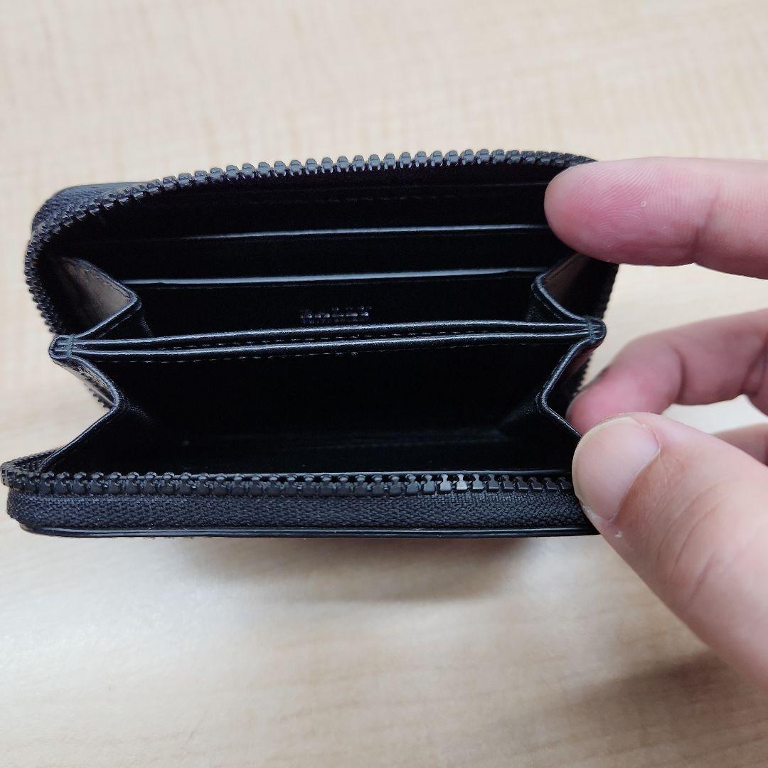 BALLY ケース 　小銭入れブラック/ホワイト